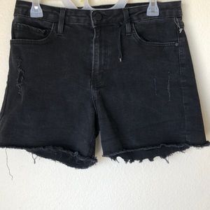 Just Black, size 30, NWOT, black Jean shorts
